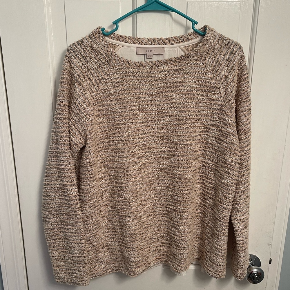 LOFT dressy shirt/sweater size medium
